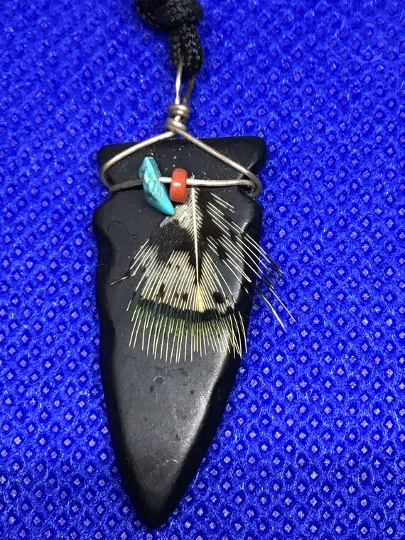 Native American Arrowhead Necklace