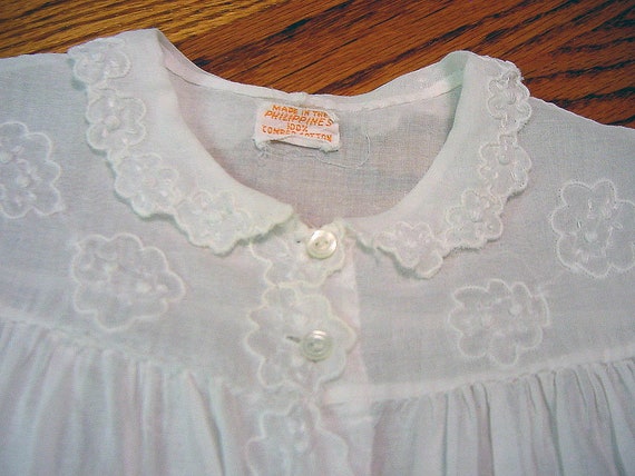 1950's Vintage Baby Girl Matching Dress and Slip … - image 4