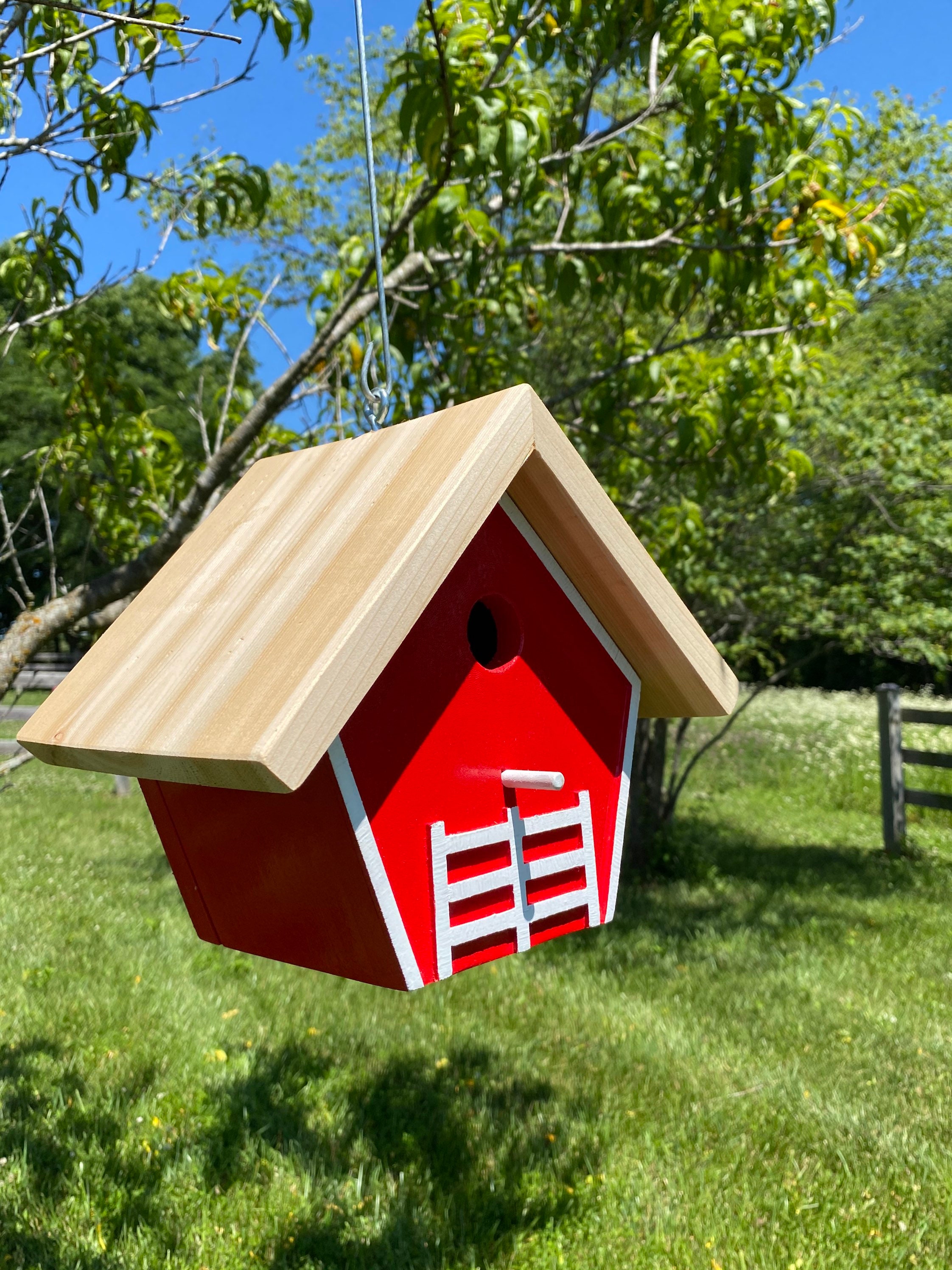 Hanging Birdhouse Etsy