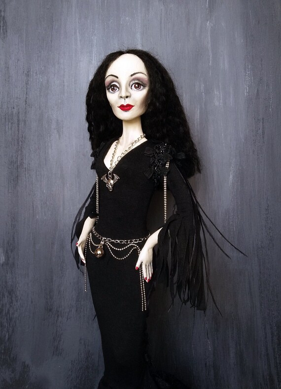 morticia doll