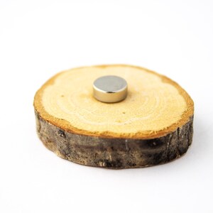 Wood Slices Magnets // Kitchen Magnet, Office Deco, Rustic Magnet, Fridge Magnet, Wooden Magnet, Set of Magnets, Decorative Magnets, Wedding image 3