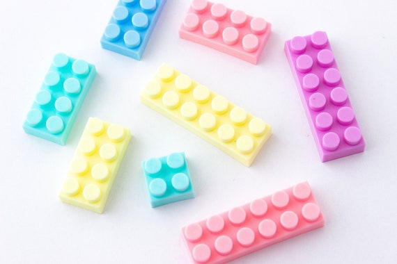 8 Pcs Lego Push Pins // Bulletin Board Thumbtack, Kitchen Decor, Gifts,  Office Decor, Pastel Decor, Decorative Push Pin, Office Supply, Cork 