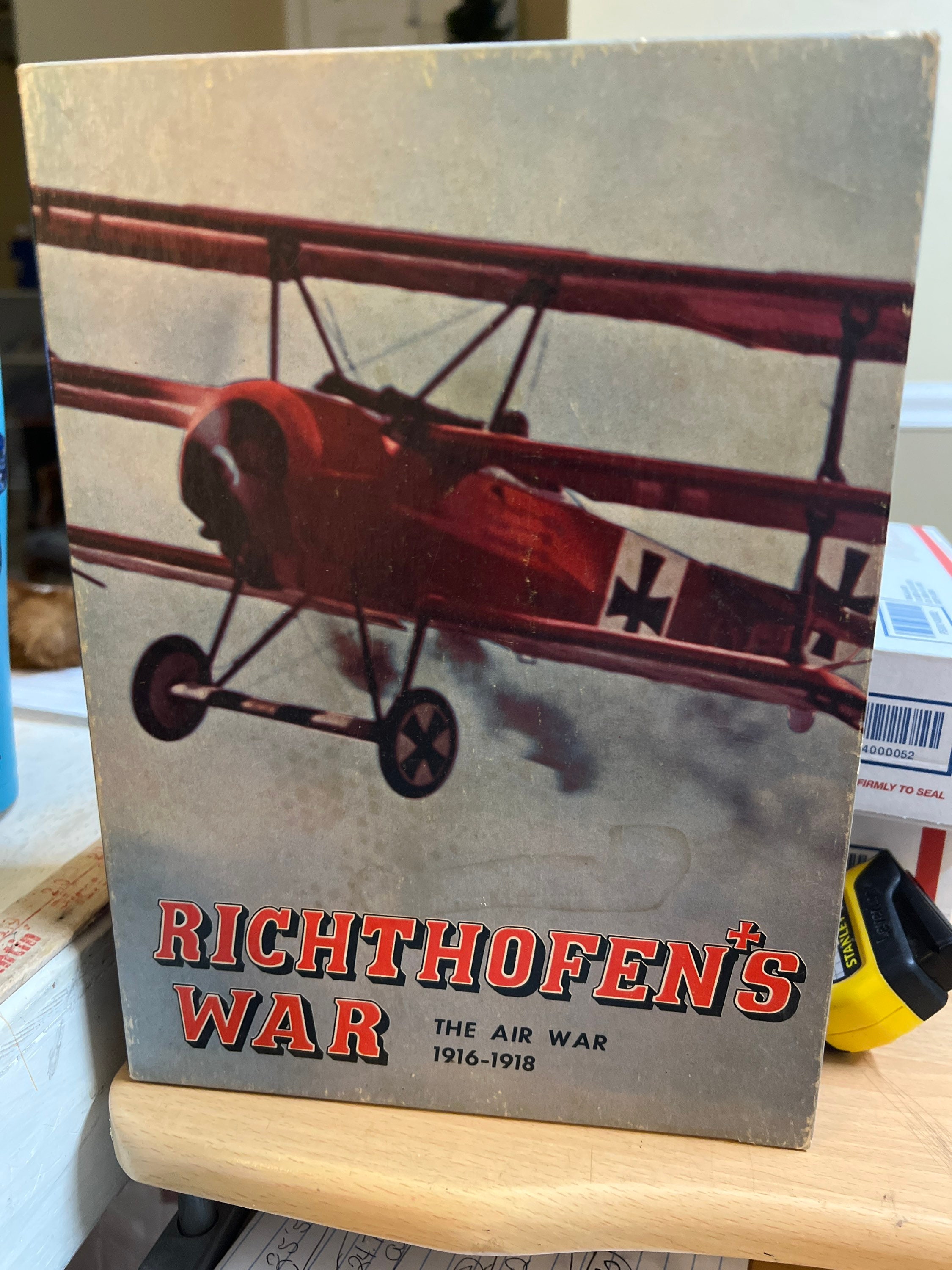 Richthofen's War Board Game 1972 Avalon Hill