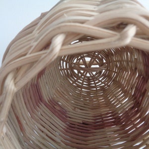 Rattan Hanging Lamp Shade from Yucatan, Rattan Hanging Lantern Shade, Handwoven Lamp Shade, Farmhouse Modern, Bejuco Hanging Lamp, Lantern image 7