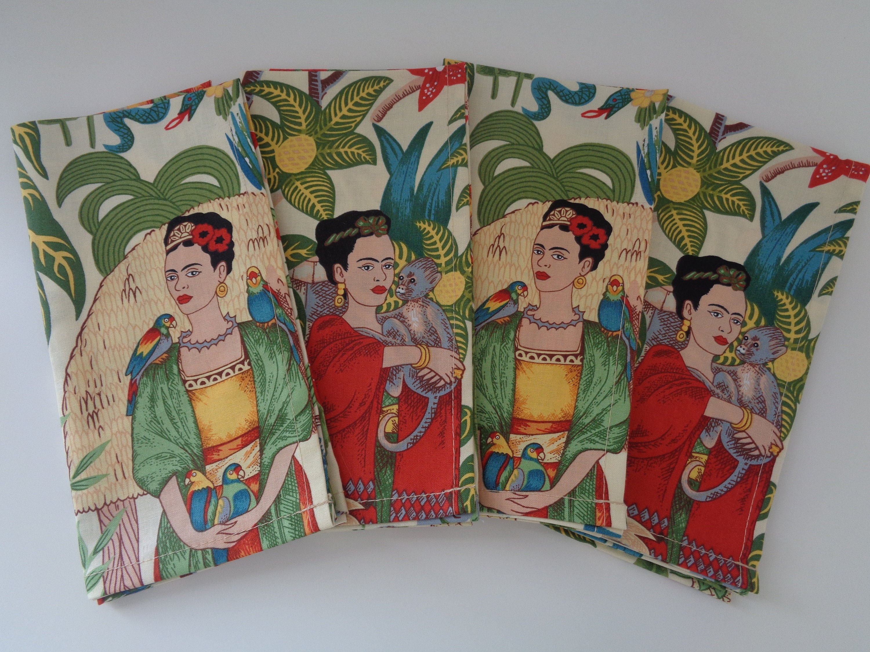Servilletas para decoupage 4 und Frida.Decoupage Paper Napkins.Frida Kahlo