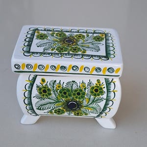 Olinala aromatisch gelakte multifunctionele doos, sieradencontainer, kleurrijke handbeschilderd decoratieve doos, Mexicaanse volkskunst, aromatische Olinala