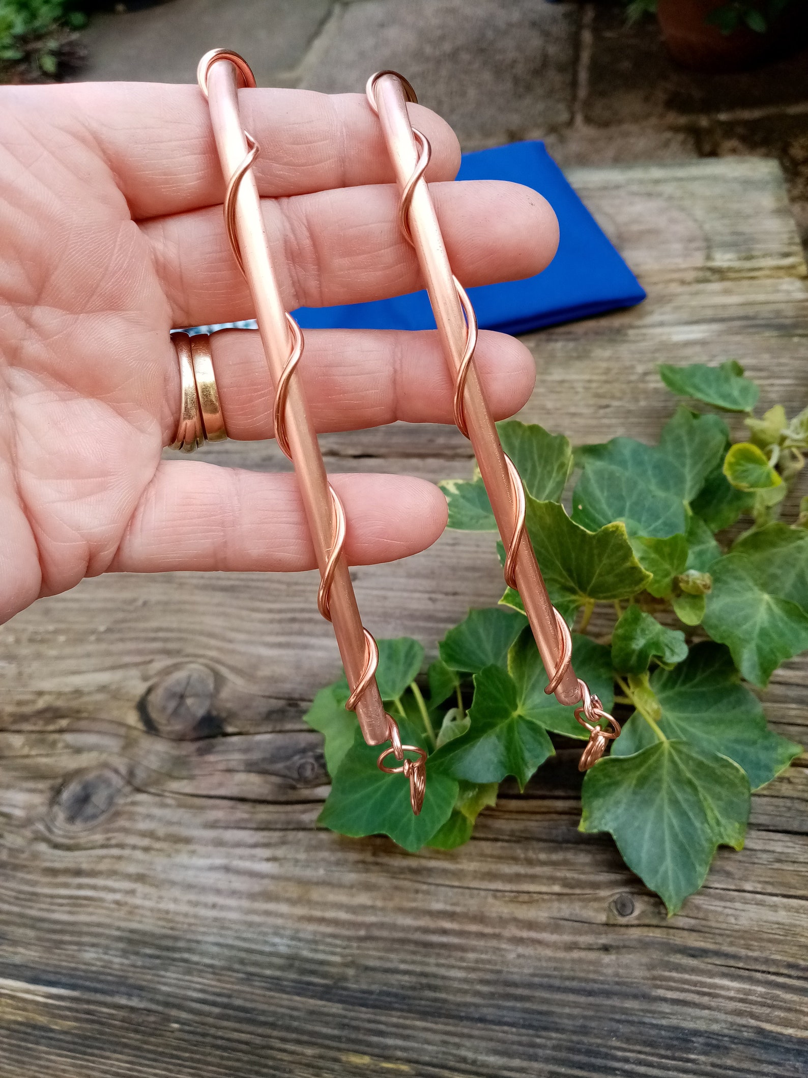 Copper Dowsing Rods/ L Rods/ Divining Rods. Beautifully Etsy