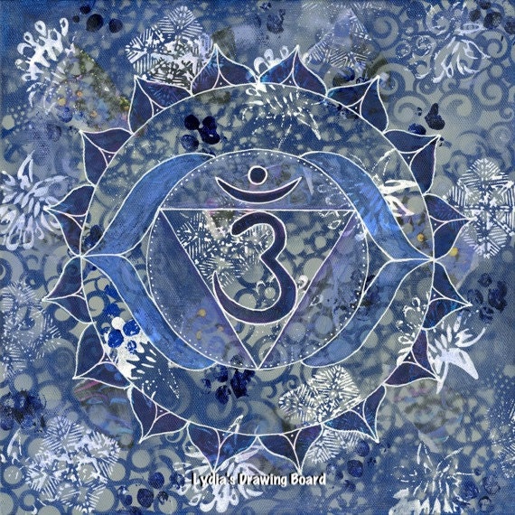 Third Eye Chakra Chakras Chakra Art Yoga Studio Decor Yoga