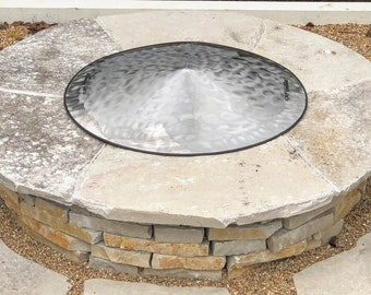 Metal Fire Pit Cover Etsy