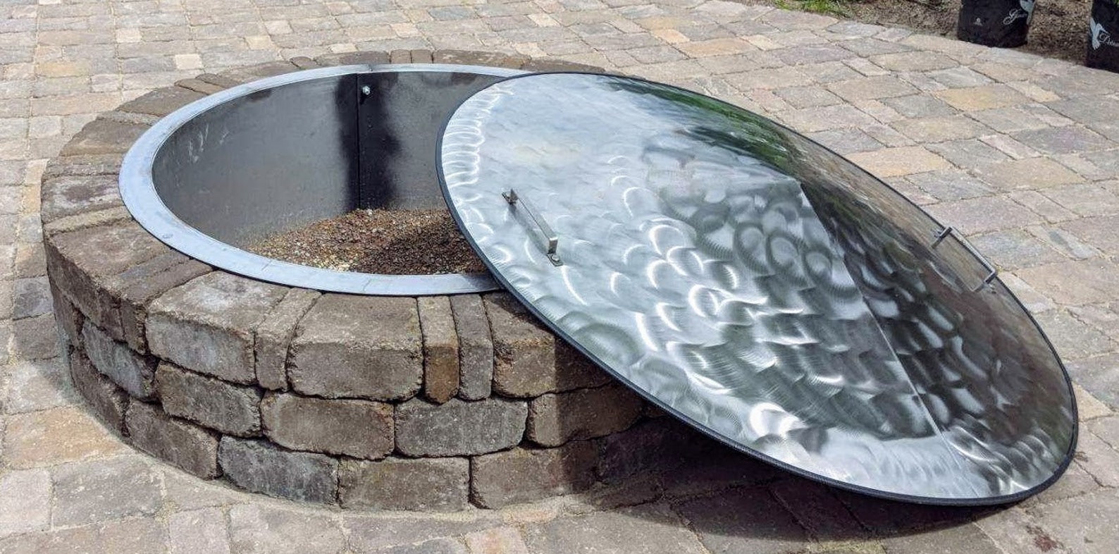 43 Diameter 6 Tall Conical Shape Fire Pit Cover Etsy