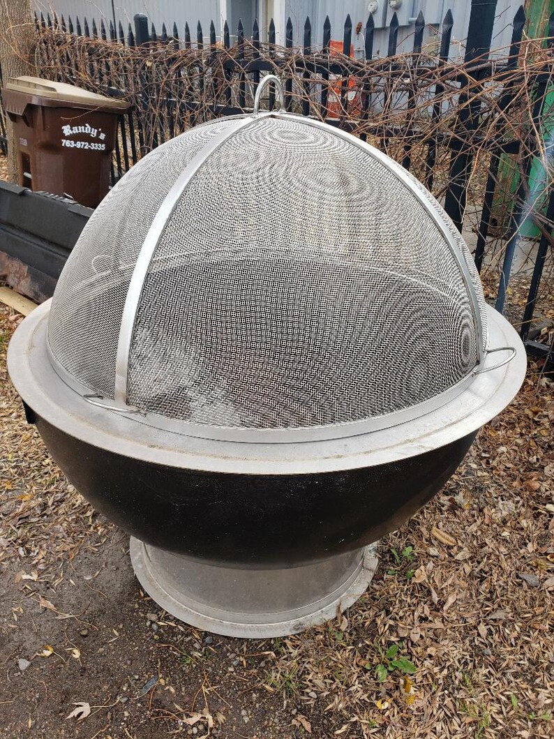 Lift Off Dome Fire Pit Ring Spark Screen Up To 72 Image 0