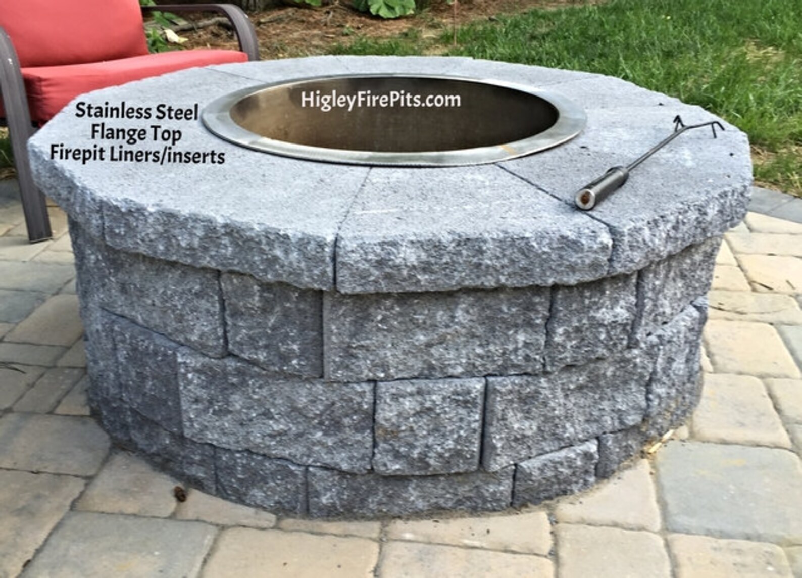 36 Diameter Stainless Steel Fire Pit Ring LinerInsert Etsy