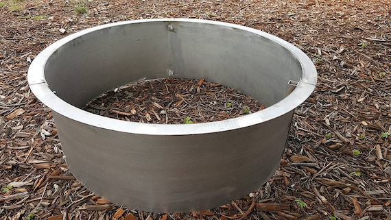 40 Diameter X 14 Deep X 2 Top Rim Stainless Etsy