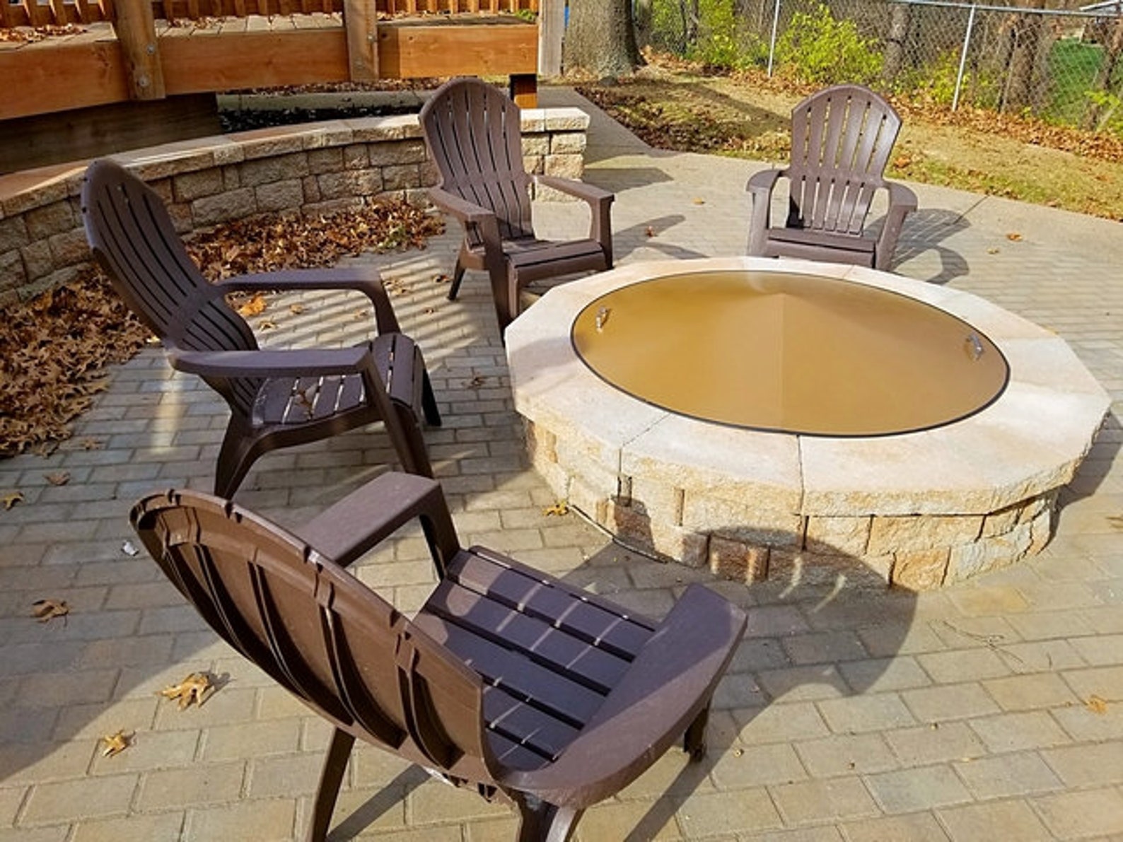 53 Large Metal Steel Fire Pit Ring Cover Etsy