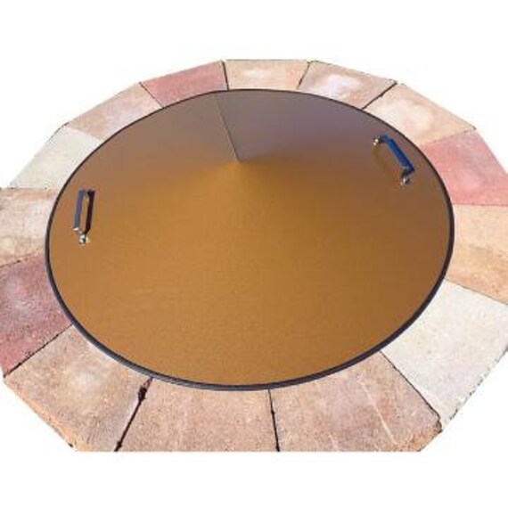 53 Large Metal Steel Fire Pit Ring Cover Etsy