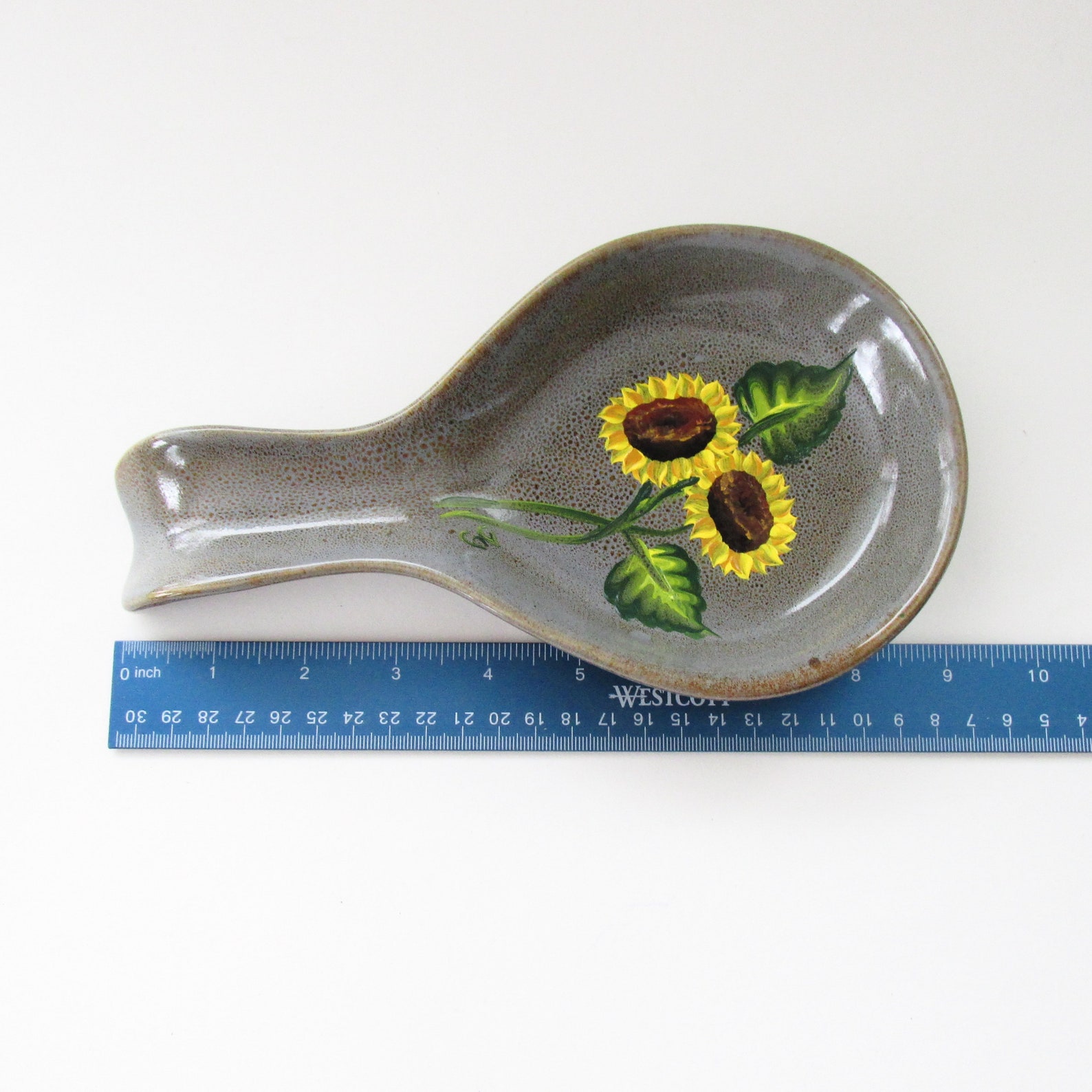 Kawaii Ceramic Flower Spoon - Korean Dessert Spoon