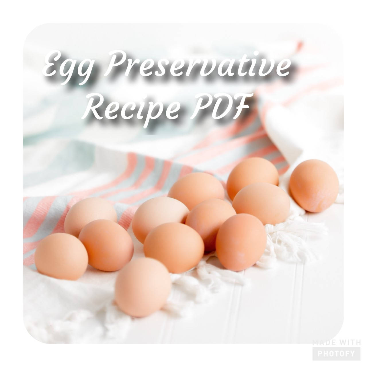 Egg Recipes Pdf