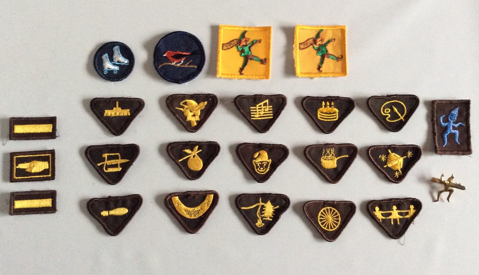 Vintage Brownie Badges Patches Etsy