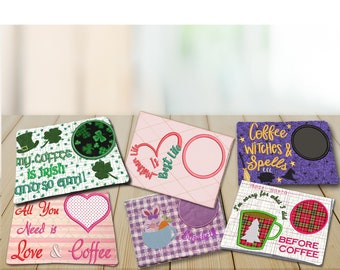 Holiday Embroidery Designs Bundle - St. Patrick's, Christmas, Mother's Day, Halloween, Valentine's, Easter