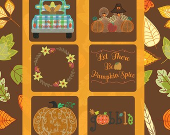 Thanksgiving Fall Collection Machine Embroidery Designs