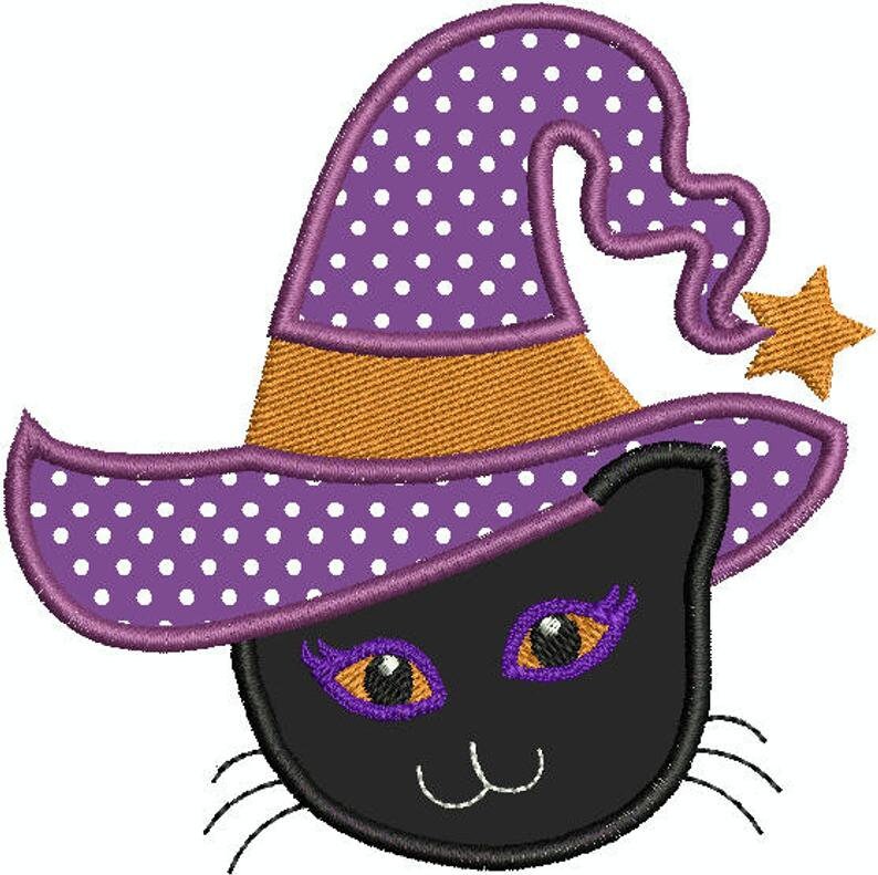 Halloween Machine Embroidery Design Set Etsy