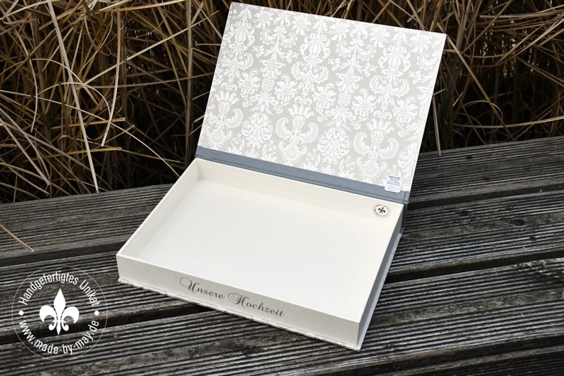 Weddingbox Schachtel mit individueller Beschriftung Bild 9