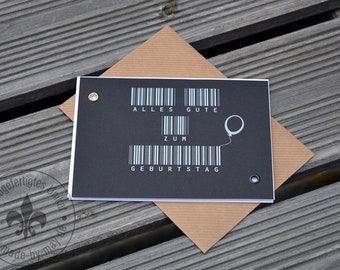 Karte Barcode 