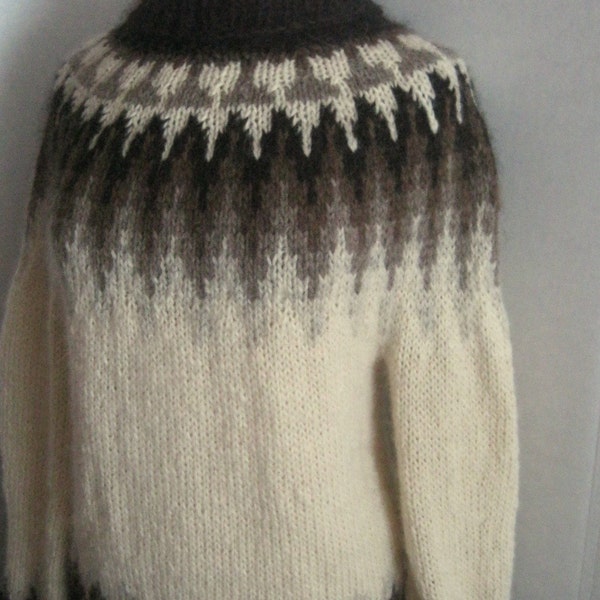 CUSTOM Knitting for Judi : FINAL APPROVAL - Custom Icelandic Yoked Sweater