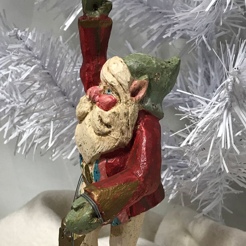 Vintage 1988 House of Hatten Santa Claus with Cresent Moon Etsy