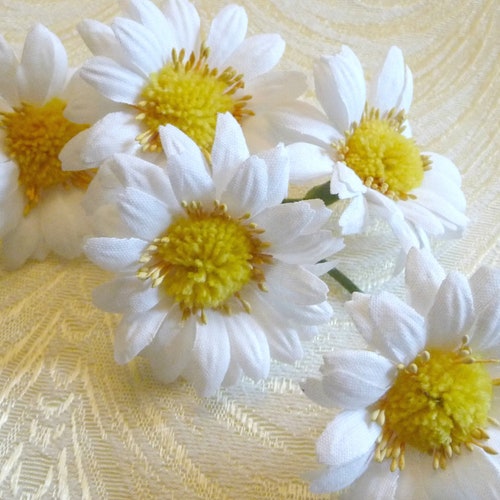 Vintage Heather Yellow Millinery Flowers NOS From Germany for Etsy