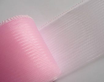 3 Inch Crin Light Pink Horsehair Braid Thread Edge for Hats DIY Millinery Supply Embellishment