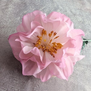 3.5&quot; Vintage Pink Dahlia NOS Millinery Flower from Germany for Hats, Fascinators, Floral Arrangements 4FV0184P