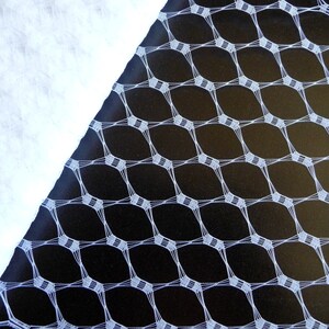 White Veiling for Vintage Style Hats Bridal Veils Millinery Supply 9 Inch Birdcage Russian French Netting DIY Wedding Blushers