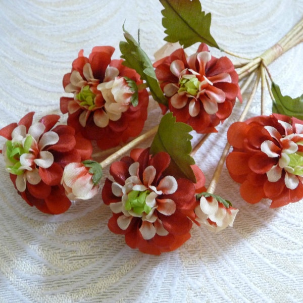 Burnt Orange Ivory Etsy