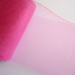 6 Inch Crin Hot Pink Horsehair Braid Thread Edge for Hats DIY Millinery Supply Embellishment image 3