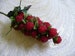 Millinery Raspberry Spray Red Berries Beaded Fruit for Hats Crafts Hair Crowns Clips Costumes NOS F19A 