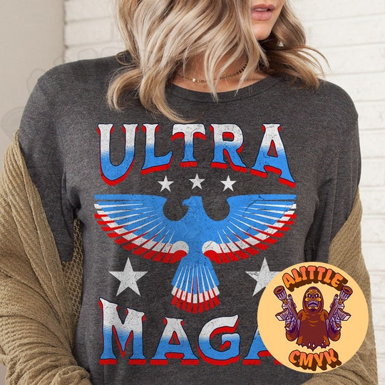 Disover Ultra Maga Shirt, Ultra Maga Flag, MAGA King Shirt, Republican Shirt, Conservative Shirt, Republican Gift, Patriot Shirt