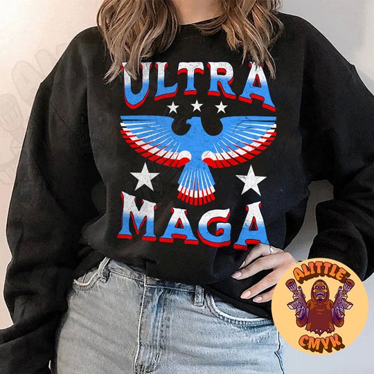 Disover Ultra Maga Shirt, Ultra Maga Flag, MAGA King Shirt, Republican Shirt, Conservative Shirt, Republican Gift, Patriot Shirt