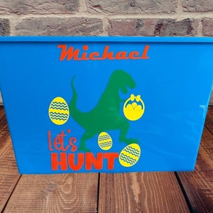 Mini Easter Basket, Personalized Easter Basket Boy, Easter Baskets for Boys