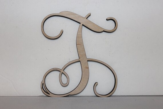 10 Inch Monogram Letter | Etsy