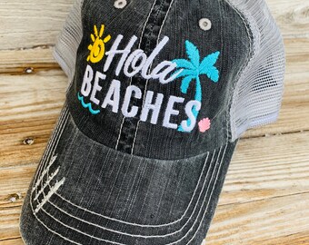Hola Beaches Hat | Etsy