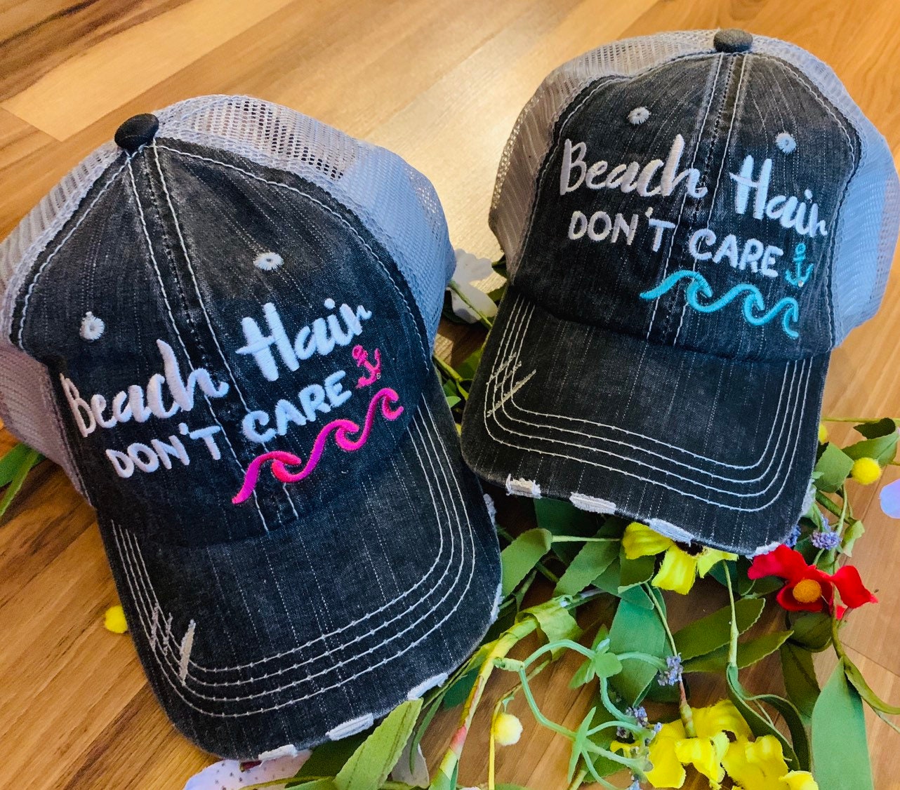 Beach Hats Beach Hair Don't Care-beach 