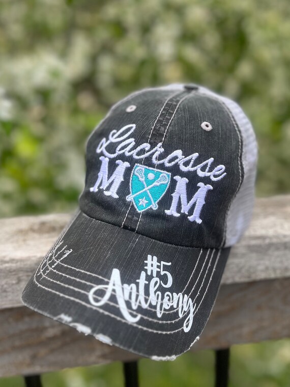 Personalized Lacrosse Hats Lacrosse MOM Lax Lacrosse Hair Dont