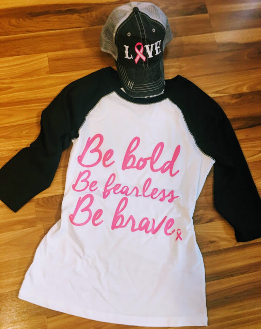 Hats and Shirts Breast Cancer Hope Love Faith. Pink - Etsy