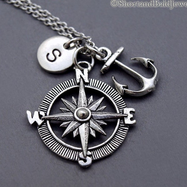 Compass and Anchor Etsy