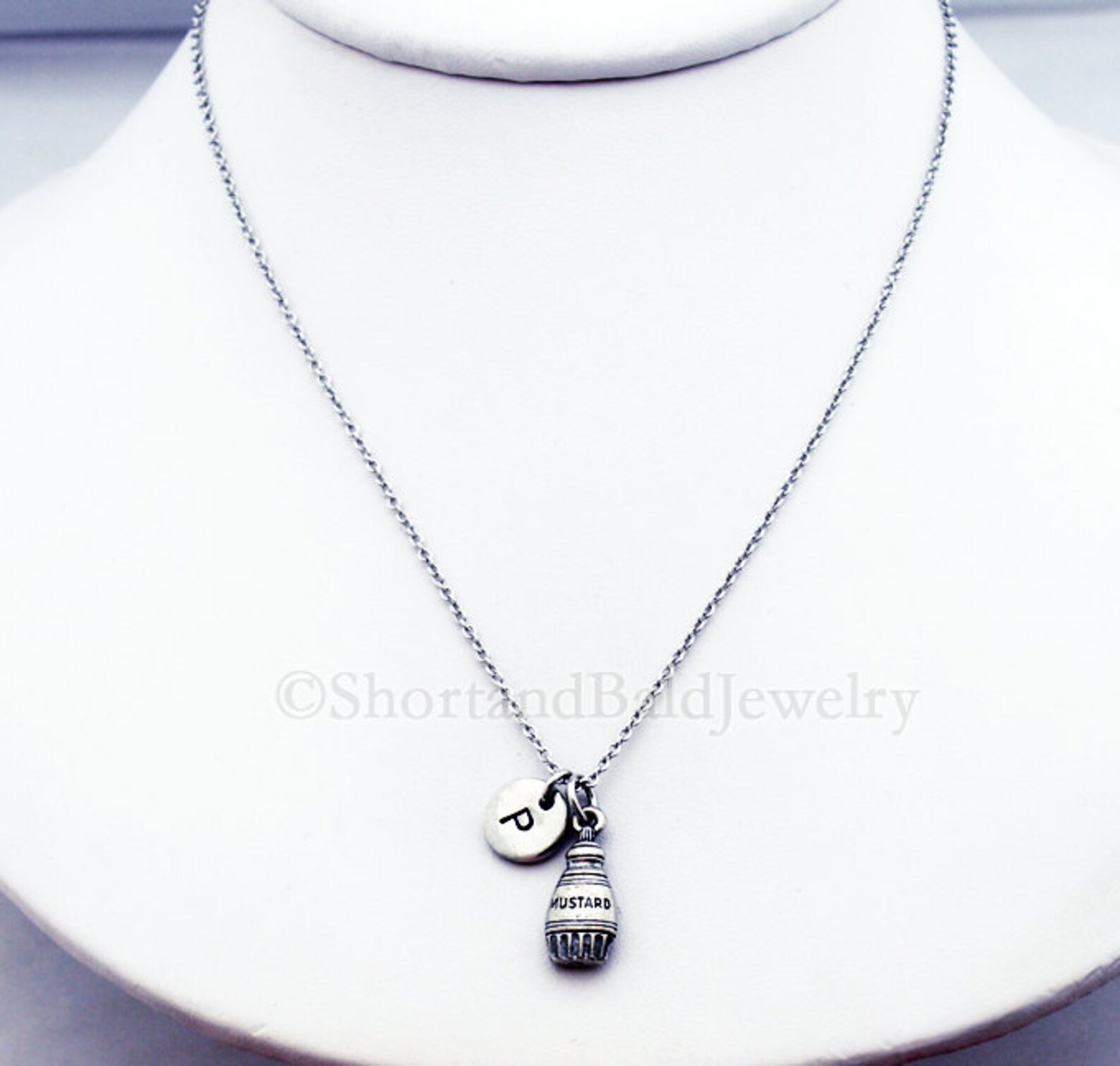 Ketchup Mustard Necklace Tomato Ketchup Charm Two Best Etsy