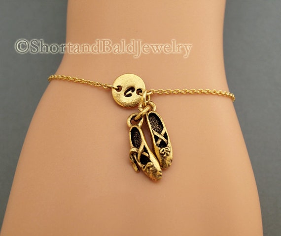 Ballet Shoes Charm With Lobster Claw Clasp Charms for Bracelets and Necklaces Ballet Shoes Charm With Lobster Claw Clasp Charms for Bracelets and Necklaces