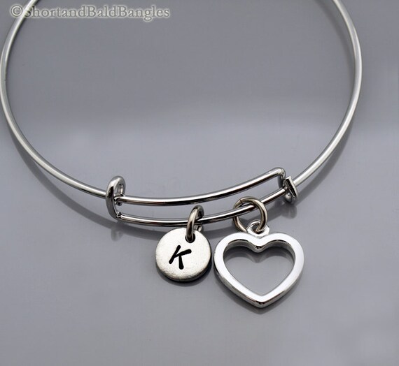 Open heart チャームバングル ティファニー(Tiffany) オープンハート