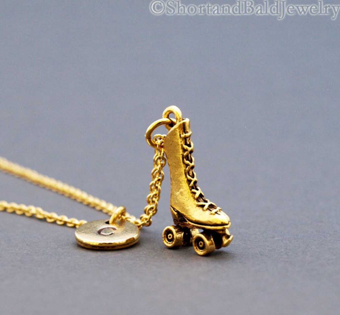 Collier & Boucles D'oreilles Patin à Glace 3D – Bijou Délicat En Argent Pour Passionnées De Patinage
