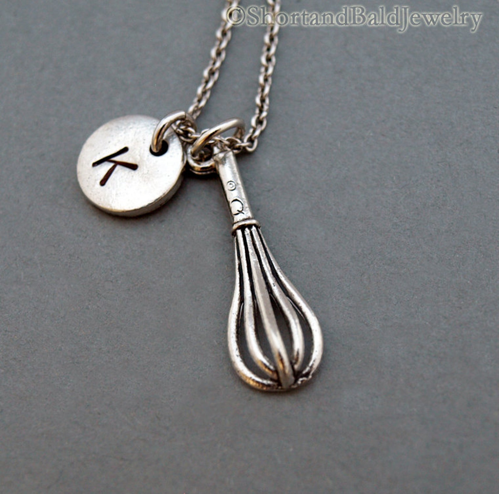 Whisk Necklace Kitchen Whisk Charm Silver Whisk Antique Etsy